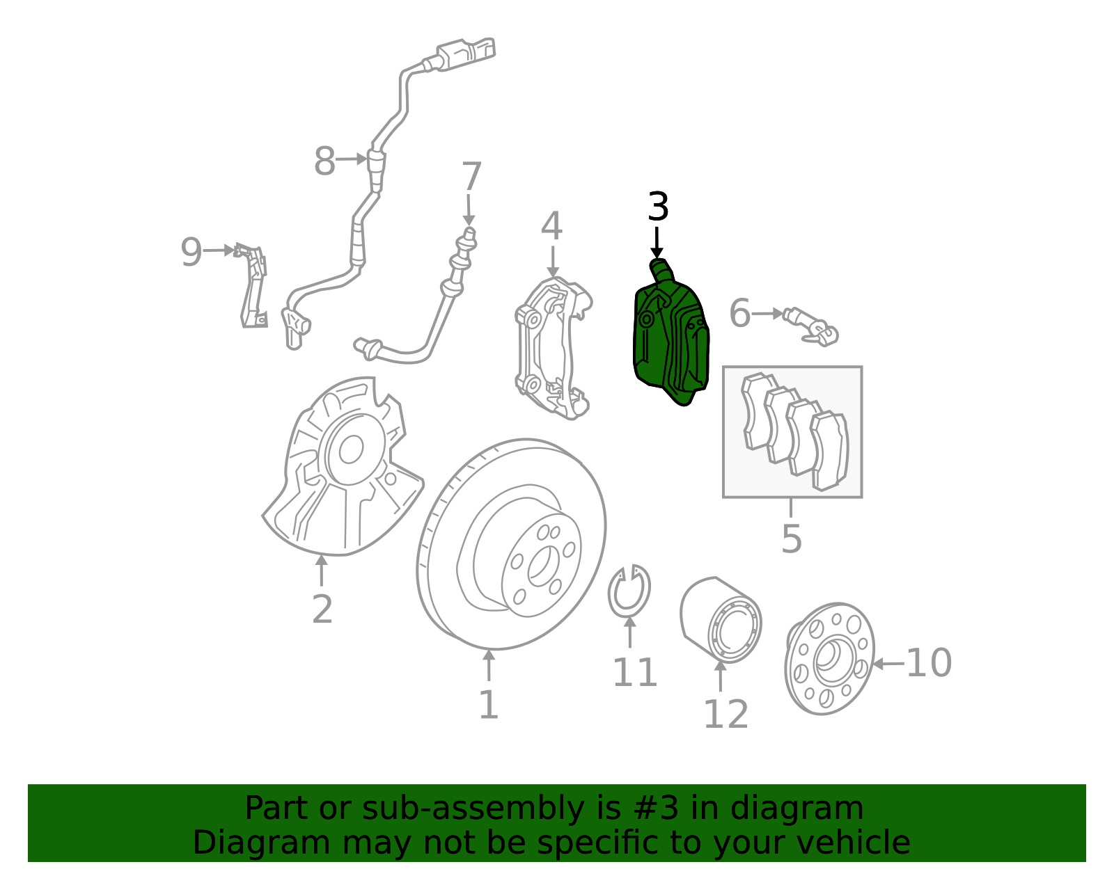 Disc Brake Caliper – Clamp Down with Factory Confidence | AutoNation Parts