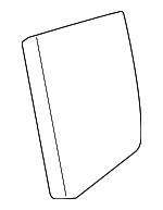 420845300NVB - : Quarter Glass for Audi: R8 Image