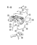 68496212AB - : Fuel Tank Jumper Wiring for Mopar Image