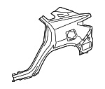 616010E061 - Body: Quarter Panel for Lexus: RX350, RX450h Image