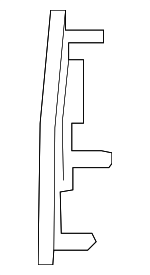 6556648020 - Body: Quarter Panel Insulator for Lexus: RX350, RX350L, RX450h, RX450hL Image