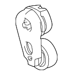 C2D45642 - Cooling System: Tensioner for Jaguar: F-Pace, F-Type, XE, XF, XJ, XJR, XJR575 Image