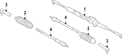 Steering Gear & Linkage for 2010 Nissan Maxima #1