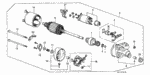 31223PA0006 - Engine: NUT, HEX. (6MM) for Honda Image