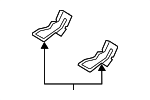 89899D2000 - Electrical: Child Seat Bracket for Hyundai Image