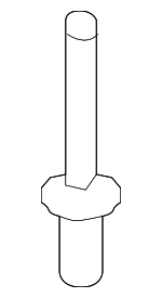 1416403133 - Body: Upper Bracket Rivet for Hyundai Image