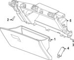 26501777 - : Glove Box Door for GM Image