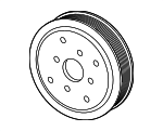 6M121031G - Cooling System: Pulley for Audi Image image
