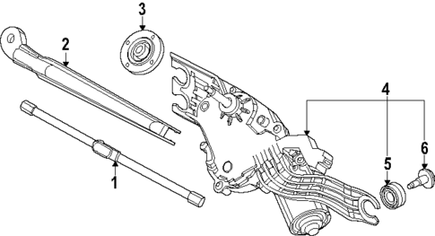 Wiper & Washer Components for 2025 Kia EV9 #1