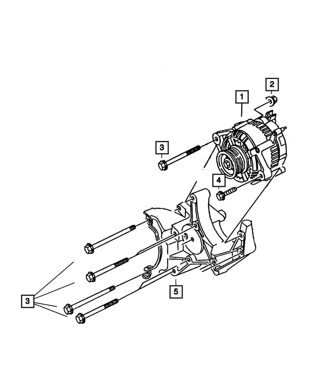 RL028925AA - Electrical: Engine Generator for Mopar Image