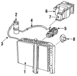 4773314 - HVAC: Discharge Line for Dodge: B150, B250, B350 Image