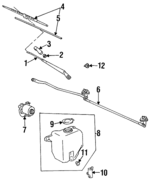 8531634040 - : Cap for Lexus: LX450 Image