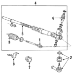 5682036000 - : Outer Tie Rod for Hyundai Image