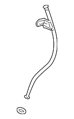 121420P010 - Engine: Oil Tube for Toyota: Avalon, Camry, Highlander, RAV4, Sienna, Venza Image