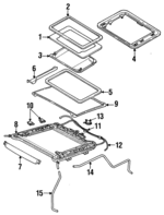 8970455450 - : Glass for Isuzu Image