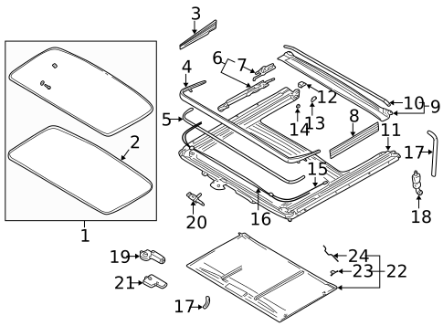Sunroof for 2006 Volvo S60 #0