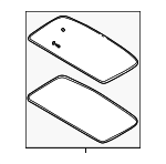 30716376 - Body: Glass Panel for Volvo Image