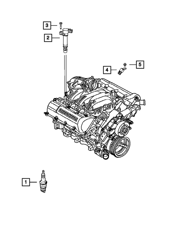 6502993 - Electrical: Hex Flange Head Bolt for Mopar Image