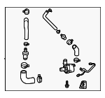 296712GTB1 - : Engine Auxiliary Water Pump for Hyundai Image