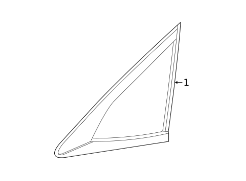 Glass & Hardware for 2022 Honda Insight #0