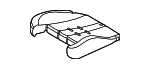 52108090901 - Body: Seat Cushion Pad for BMW: X5, X6 Image