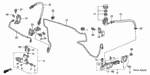 17713SE0003 - Chassis: CLAMP, FUEL PIPE for Honda Image