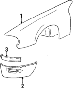 BHC1810 - Body: Fender for Jaguar Image