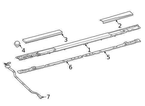High Mounted Stop Lamp for 2023 Lexus LC500h #0