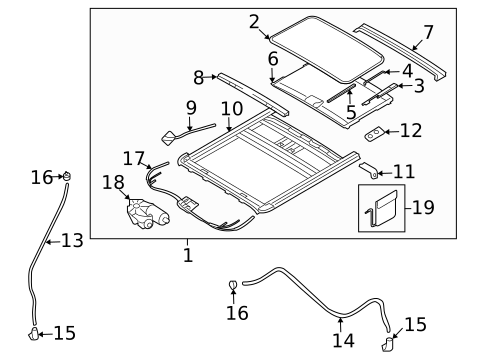 Sunroof for 2007 Kia Sportage #0