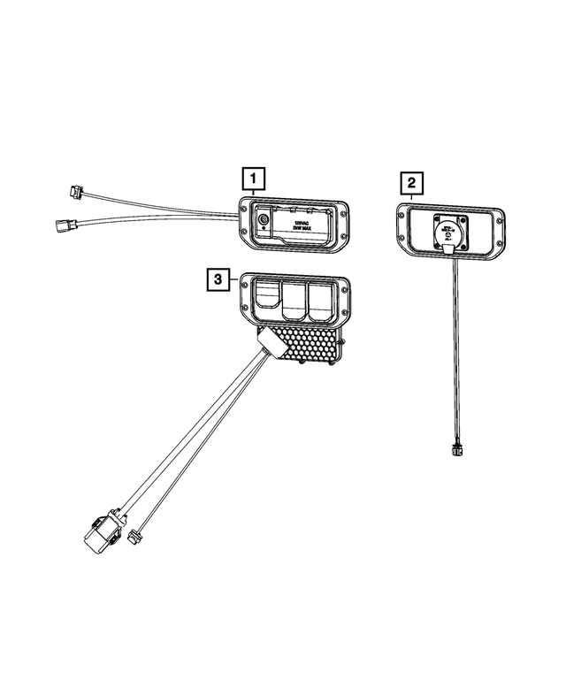 68581522AB - Electrical: Inverter Power Outlet for Mopar Image