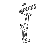 6101435040 - Body: Inner Pillar for Toyota: FJ Cruiser Image