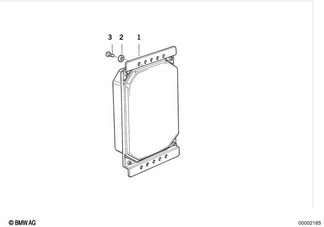 7119907646 - General Electrical System: Fillister Head Screw - M6X10 for BMW-Motorrad Image