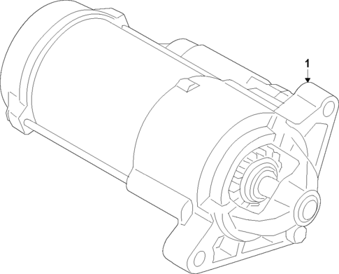 Starter for 2021 BMW X2 #1