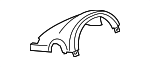 8V1953491C6PS - Steering: Upper Column Cover for Audi Image