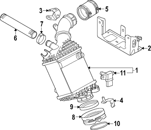 Intercooler for 2025 BMW M5 #0