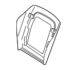 52107469695 - Body: Seat Back Panel for BMW Image
