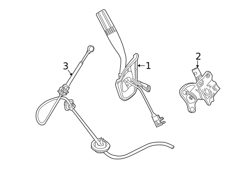 Gear Shift Control for 2015 Ford F-250 Super Duty #0