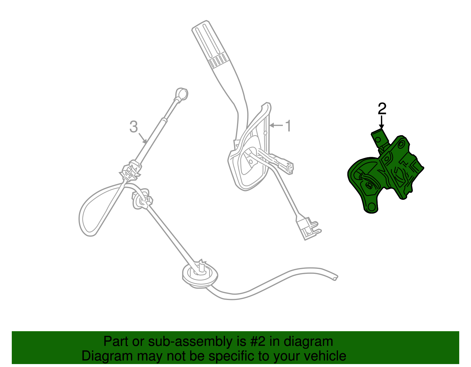 カプリ345ページ 2013-2022 Ford Gear Shift Assembly CC3Z-7210-AB | TascaParts.com