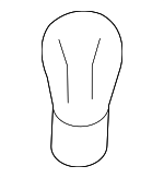 1864318004N - Electrical: High Mount Bulb for Kia: Cadenza, Forte, Forte Koup, Forte5, K5, K900, Niro, Niro EV, Optima, Rio, Rio5, Rondo, Sedona, Sephia, Sorento, Spectra, Spectra5, Sportage Image