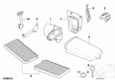 Microfilter for 2006 BMW 750Li #0