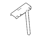 CC33509H4B - Body: Roof Molding Retainer Clip for Mazda Image