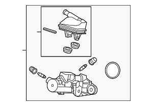 46806TY3A00 - : Master Cylinder for Acura Image