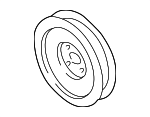37105253 - Engine: Crankshaft Pulley for Volkswagen: Cabrio, Golf, Jetta, Passat Image