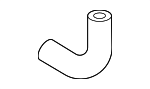 1J0121051L - Cooling System: Elbow for Audi Image