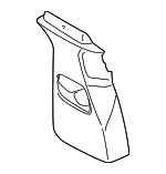 51435A0DAF2 - Body: Upper Center Pillar Trim for BMW: X7 Image