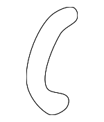 7578842020 - Body: Door Molding Seal for Toyota: RAV4 Image