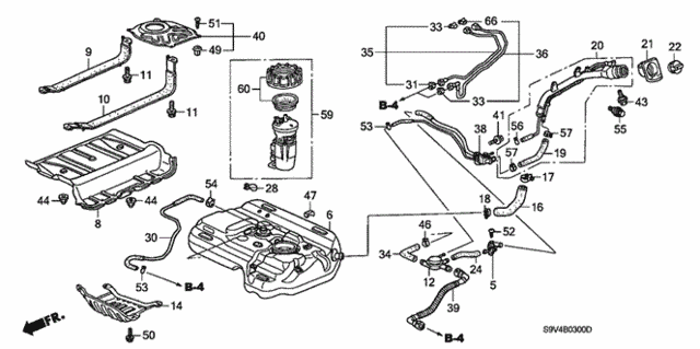 Fuel Tank (1) for 2004 Honda Pilot #0