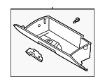 5F9Z74060T10AAA - Body: Glove Box Assembly for Ford: Five Hundred, Freestyle | Mercury: Montego Image