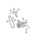 5080123AB - 2.7L Diesel - Mercedes Benz [EX8]: O Ring for Mopar Image