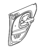 1CP781KAAA - : Door Trim Panel for Chrysler: PT Cruiser Image